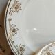 Eight Villeroy & Boch dessert plates with gold decor