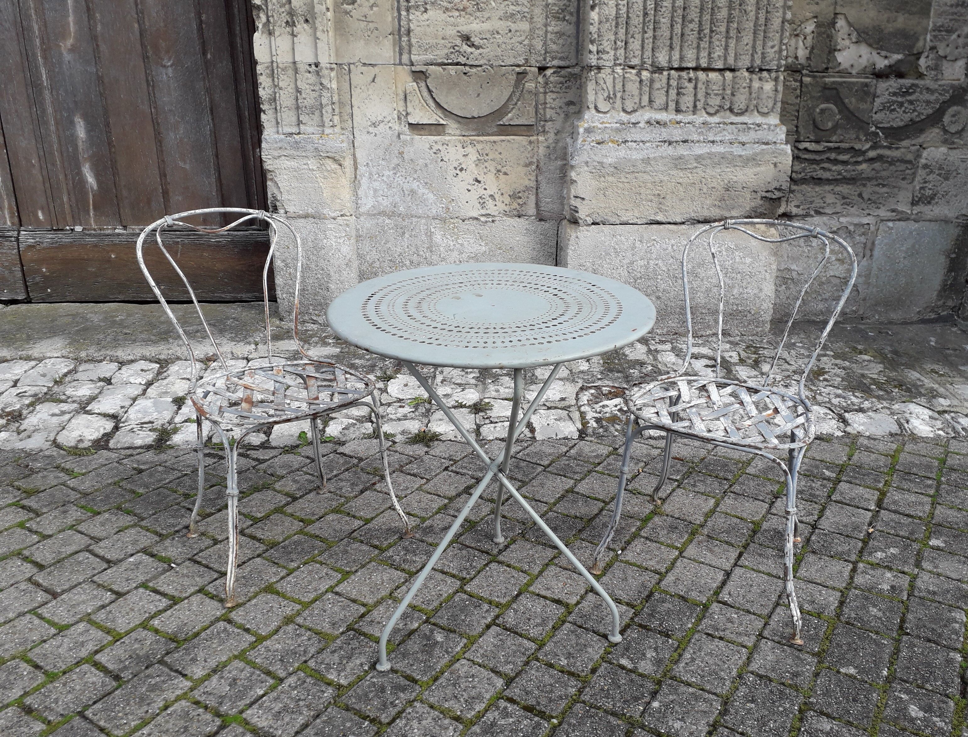 Wrought iron garden room