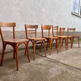 Set of 6 Baumann bistro chairs