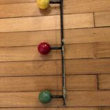 Vintage ball coat rack