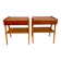 Pair of Danish oak bedside tables, 1960s