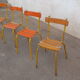 Set de 4 chaises de terrasse bistrot Champigneulles