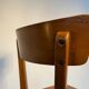 Lot of 60 wooden bistro chairs from the Baumann 1970s