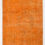 6x9 Pumpink orange vintage rug 181x287Cm SK 3400