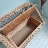 Rattan chest bench