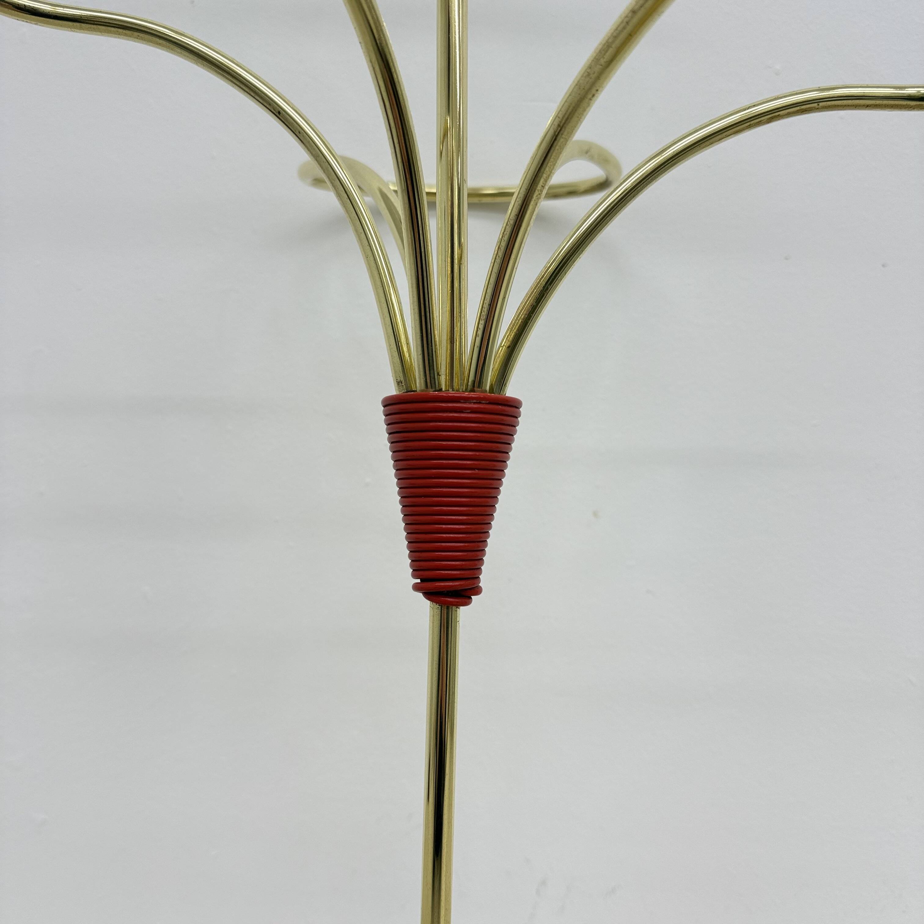 Mid-century Modern Brass umbrella stand , 1950s