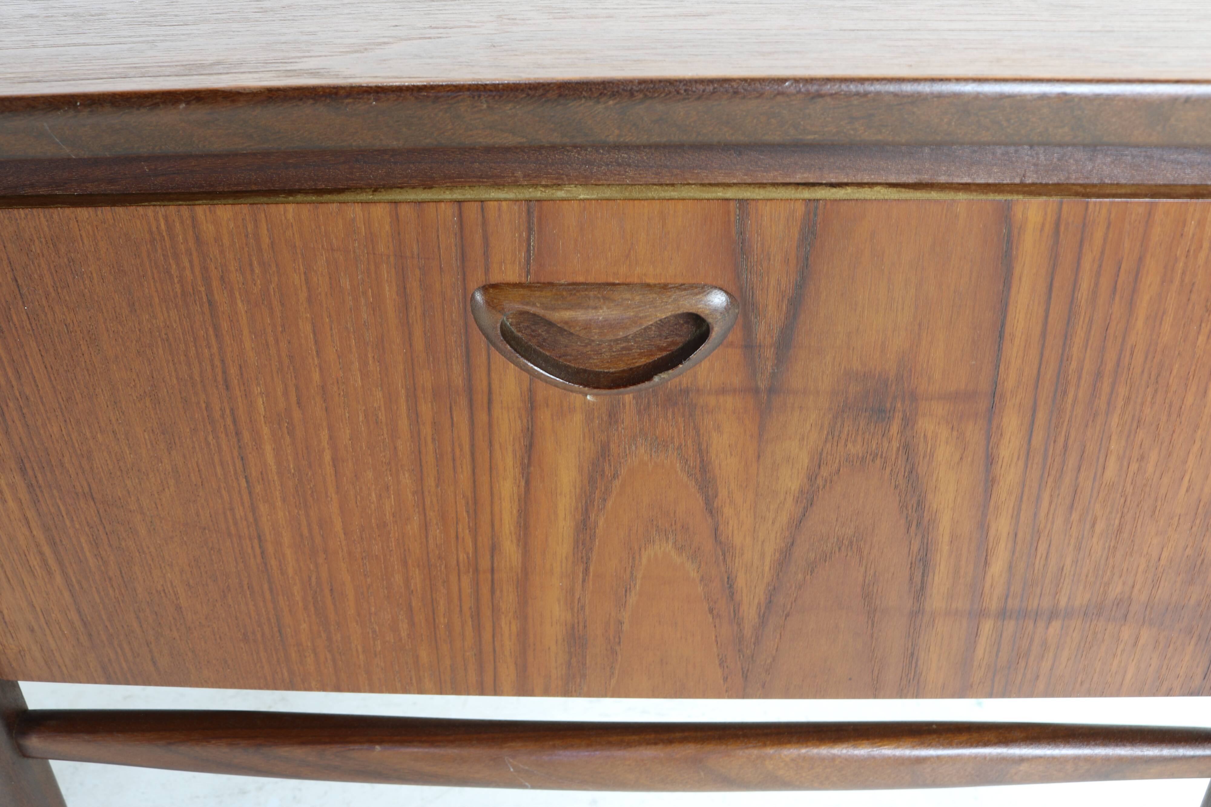 Sixties dutch design set of night stands by Louis van Teeffelen for Webe