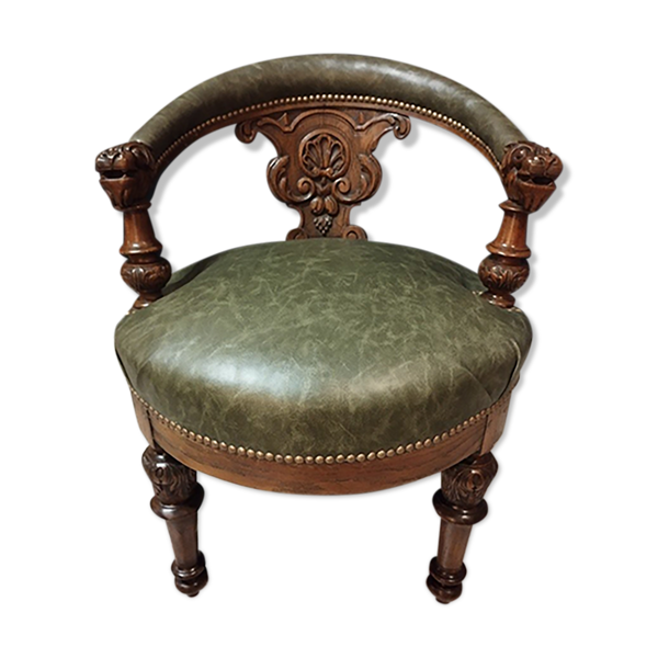 Fauteuil de bureau henri ii