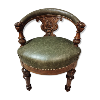 Fauteuil de bureau henri ii