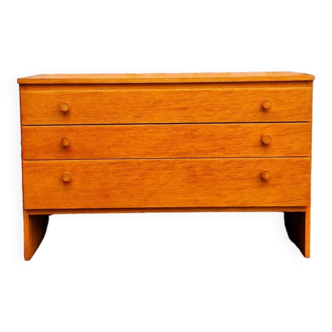 Meredew Chest Of Drawers Three Drawer Teak Cabinet Mid Century Furniture