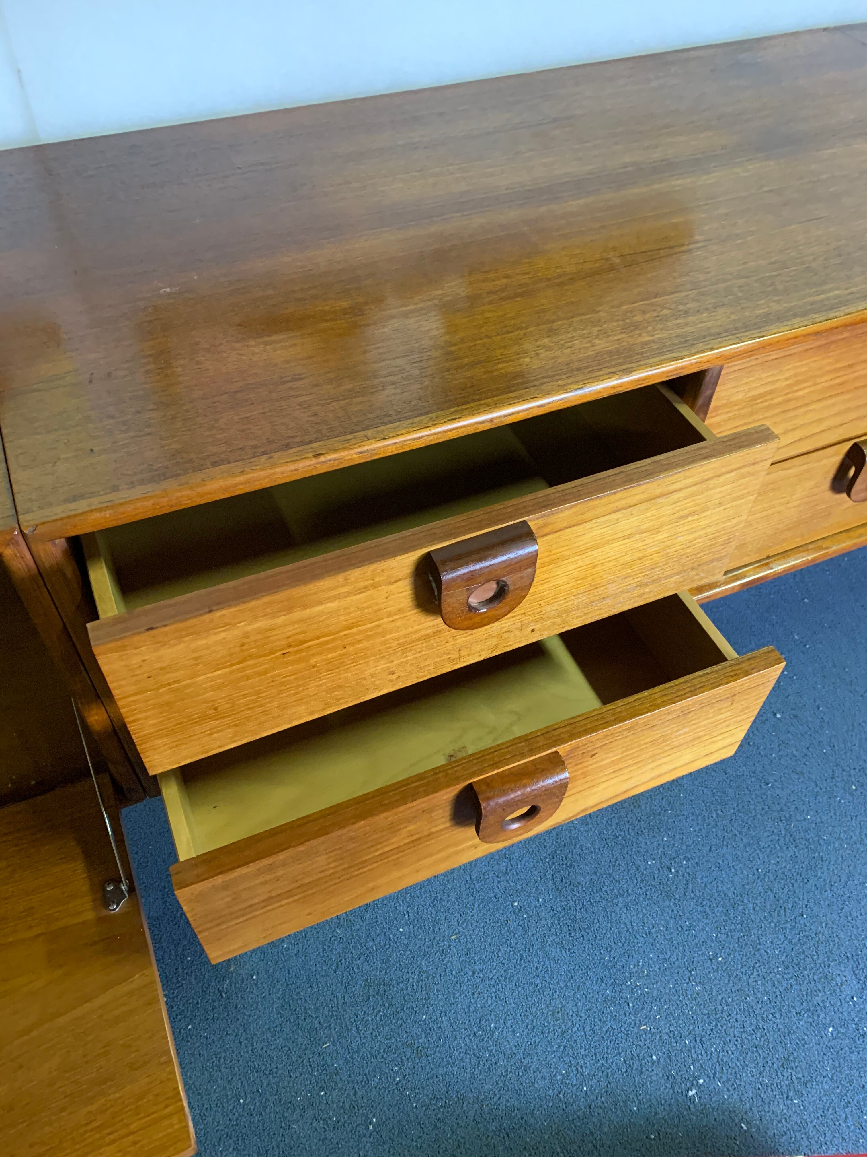 Scandinavian floating sideboard 1960