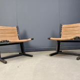 Pair of safari chairs by Casala, 1970s