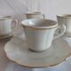 Fine porcelain coffee service