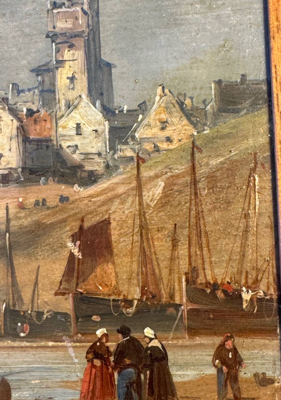 Painting, Seascape on the Opal Coast, 19th century