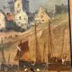 Tableau, Marine sur la côte d’Opale XIX siècle