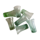 Set of 7 Biot cups in bubbled glass 1970
