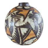 Vase boule en grès par Charles Catteau pour Keramis