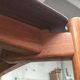 Mid-century German coffee table series 400 in teak by Hartmut Lohmeyer for Wilkhahn, 1950s.