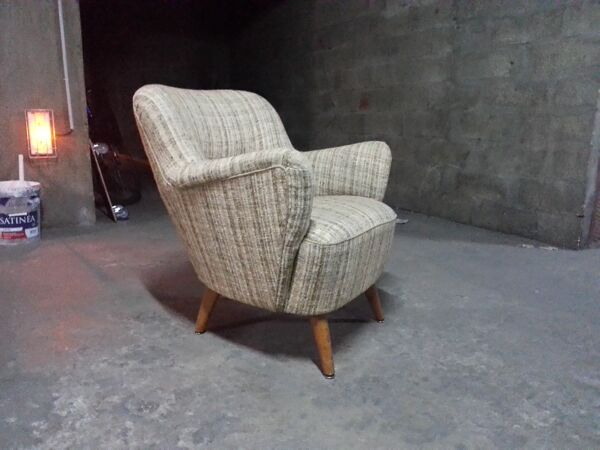 1/2 Fauteuils club années 50/60 vintage