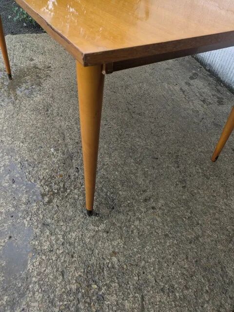 Vintage extendable table