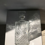 Glass whisky decanter