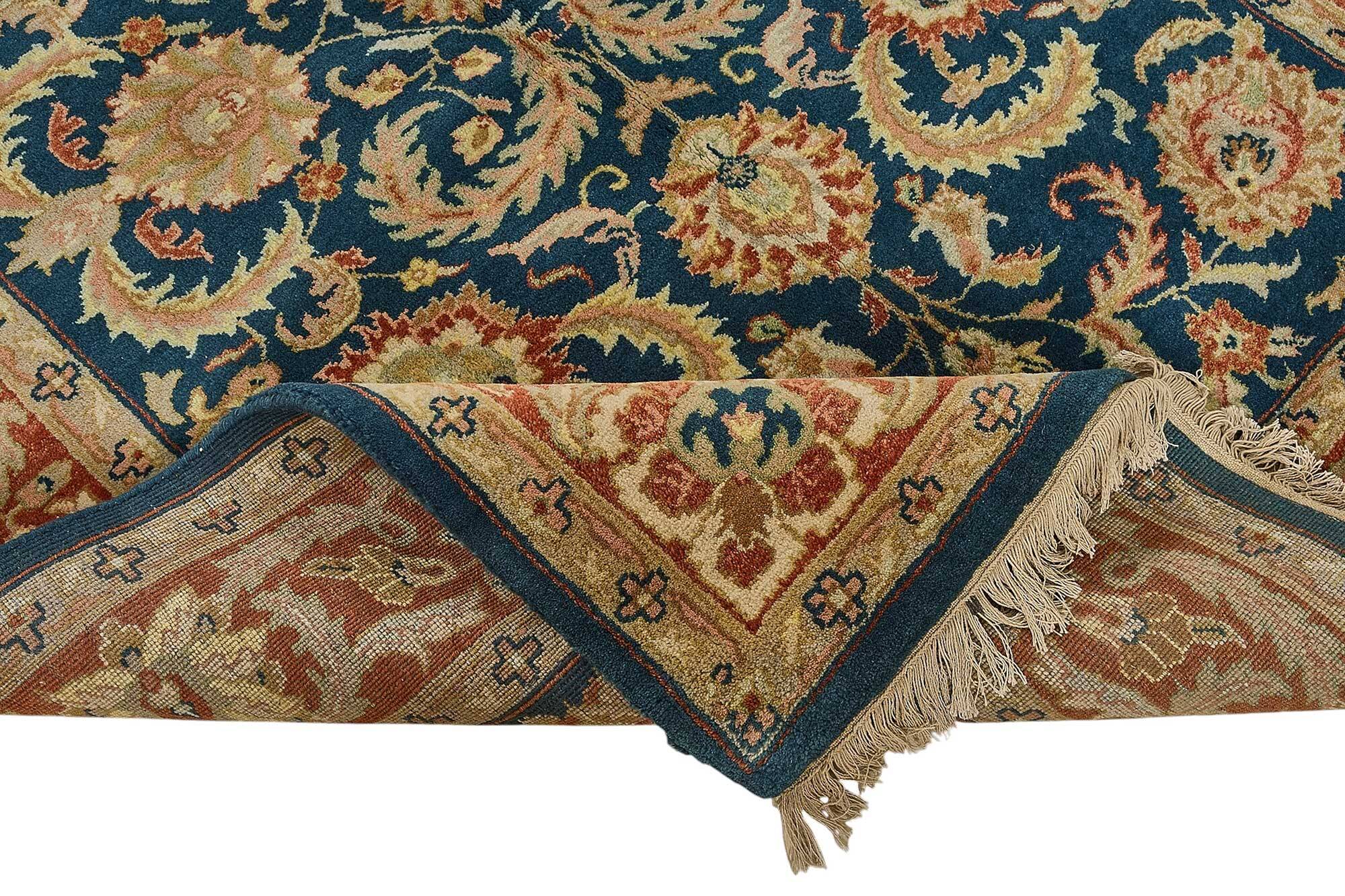 Turkish Handknotted Wool Oushak Rug 165 cm x 236 cm