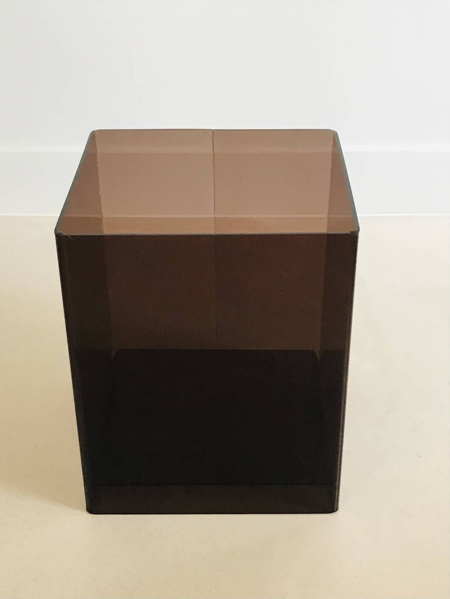 Altuglas wastepaper basket by Michel Dumas, France, 1970s