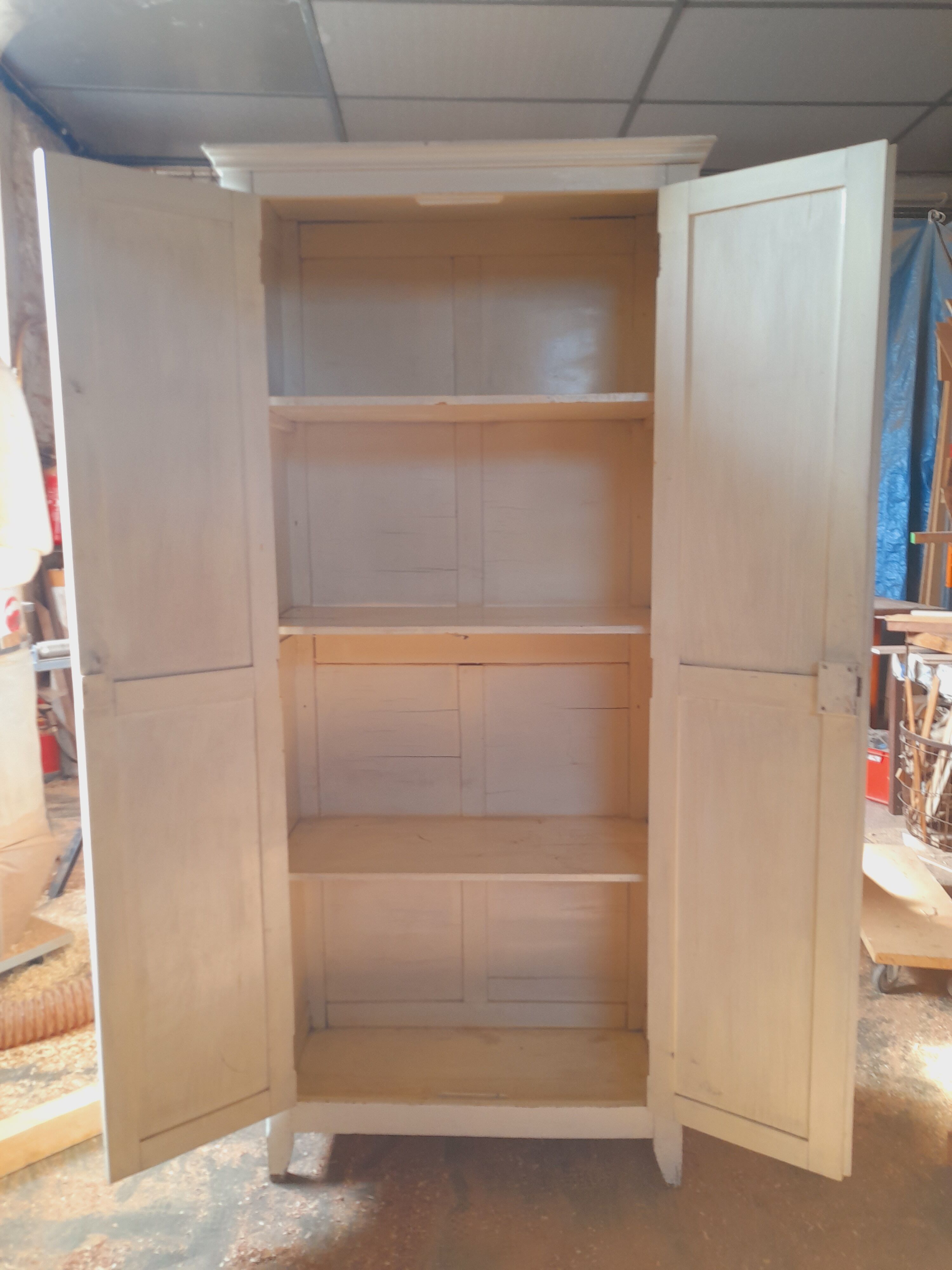 Narrow Parisian wardrobe