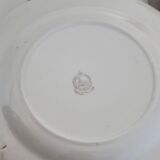 6 Royal Sphinx Maastricht earthenware dessert plates made in Holland earthenware polychrome floral pattern