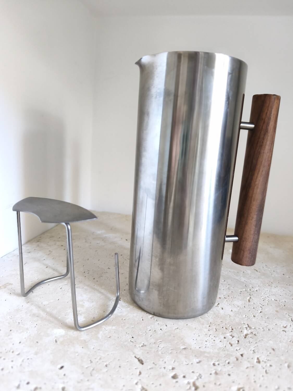 Stainless steel pitcher