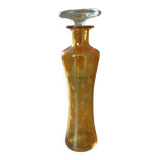 Vintage grave colored glass bottle decanter