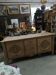 Large buffet in the Arts Décoratifs style, made of natural solid oak.