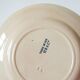Lot of 5 dessert plates in Terre de Fer HBCM, early 20th century