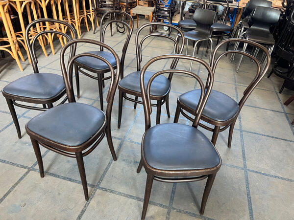 Suite de 6 chaises Thonet 214