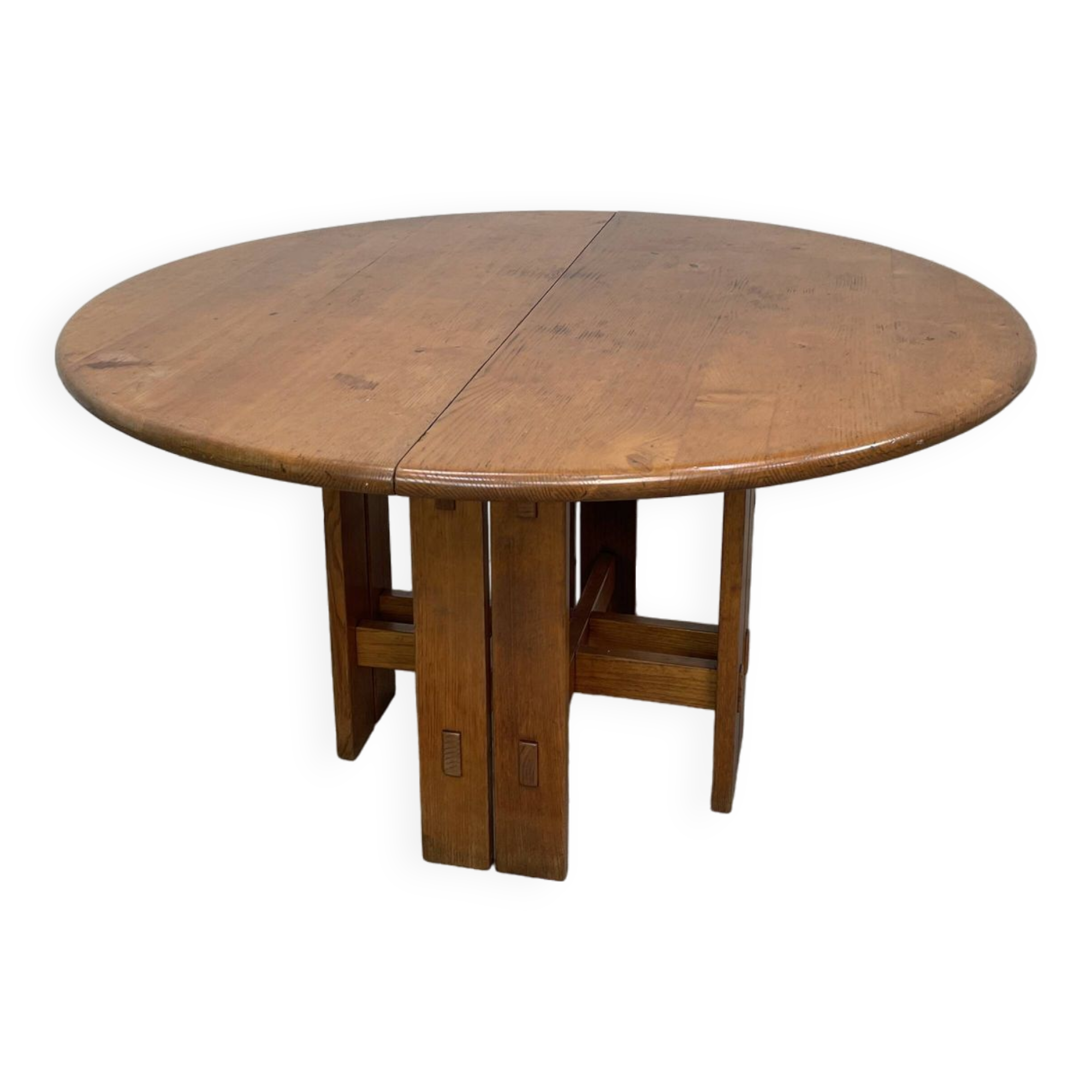 Vintage round table Maison Regain