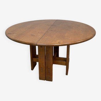 Vintage round table Maison Regain