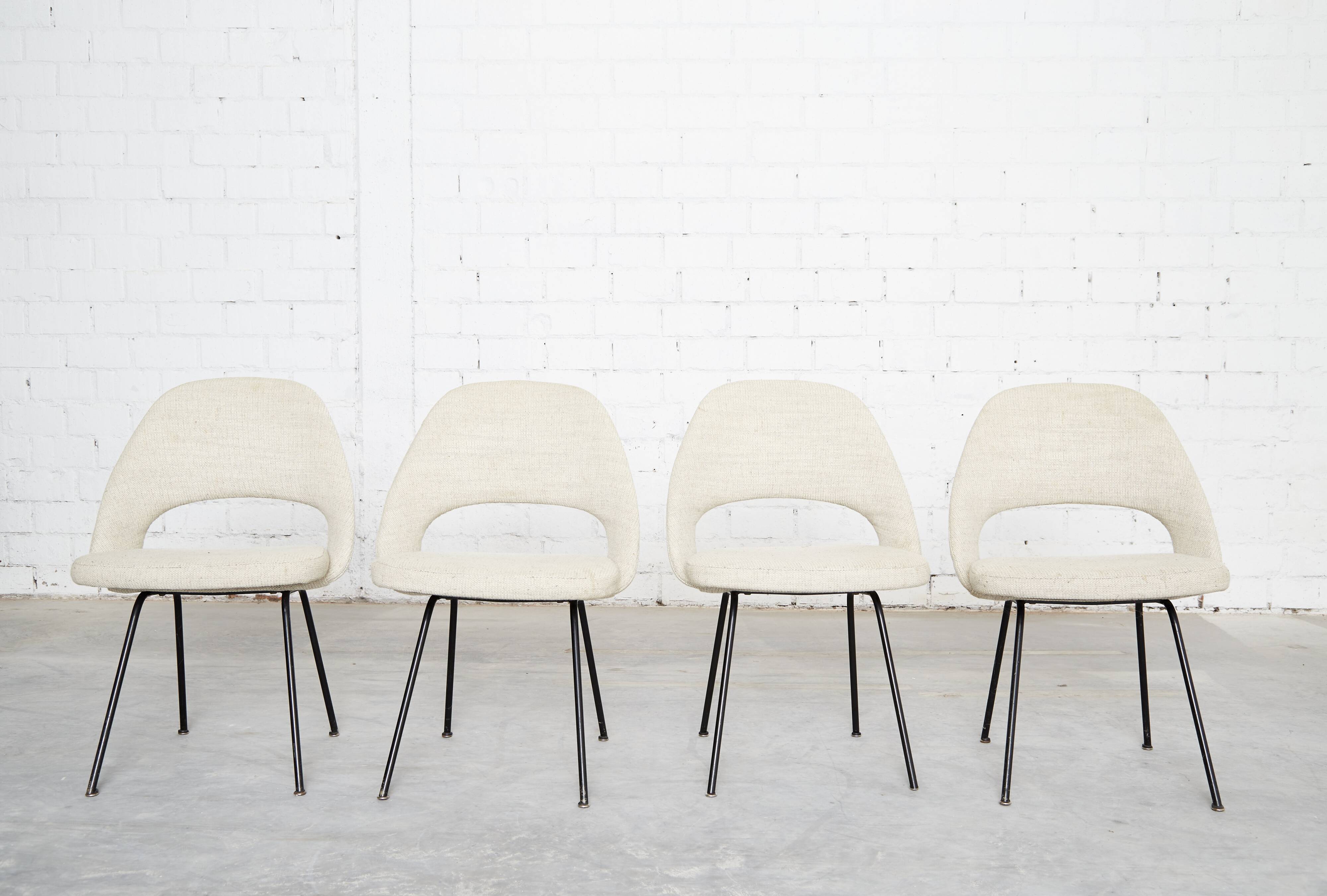 Nr 72 Conference Chairs by Eero Saarinen for Knoll, 1950s, Set of 4
