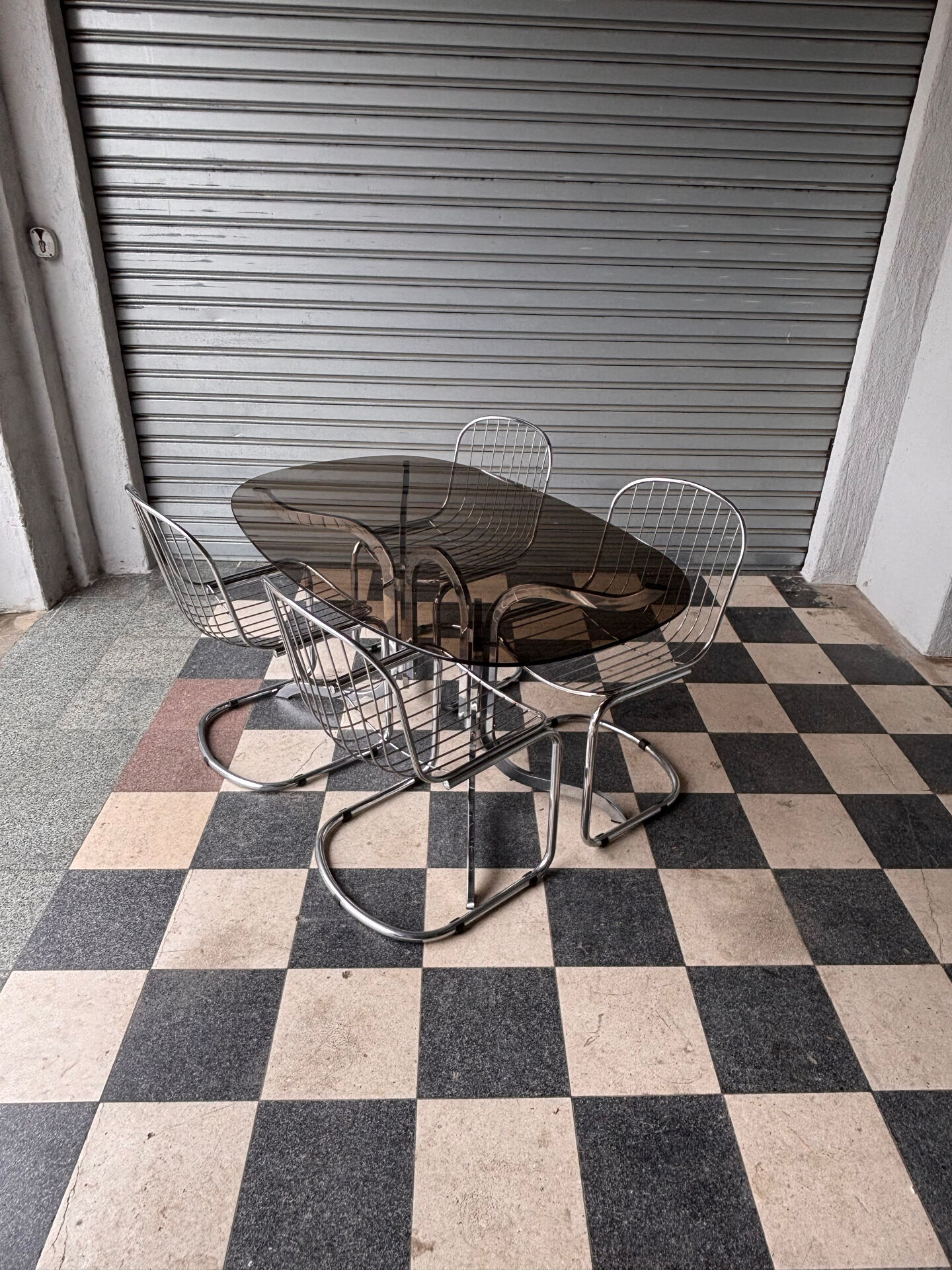 Table à manger seventies