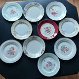 Mismatched lot 10 stamped plates