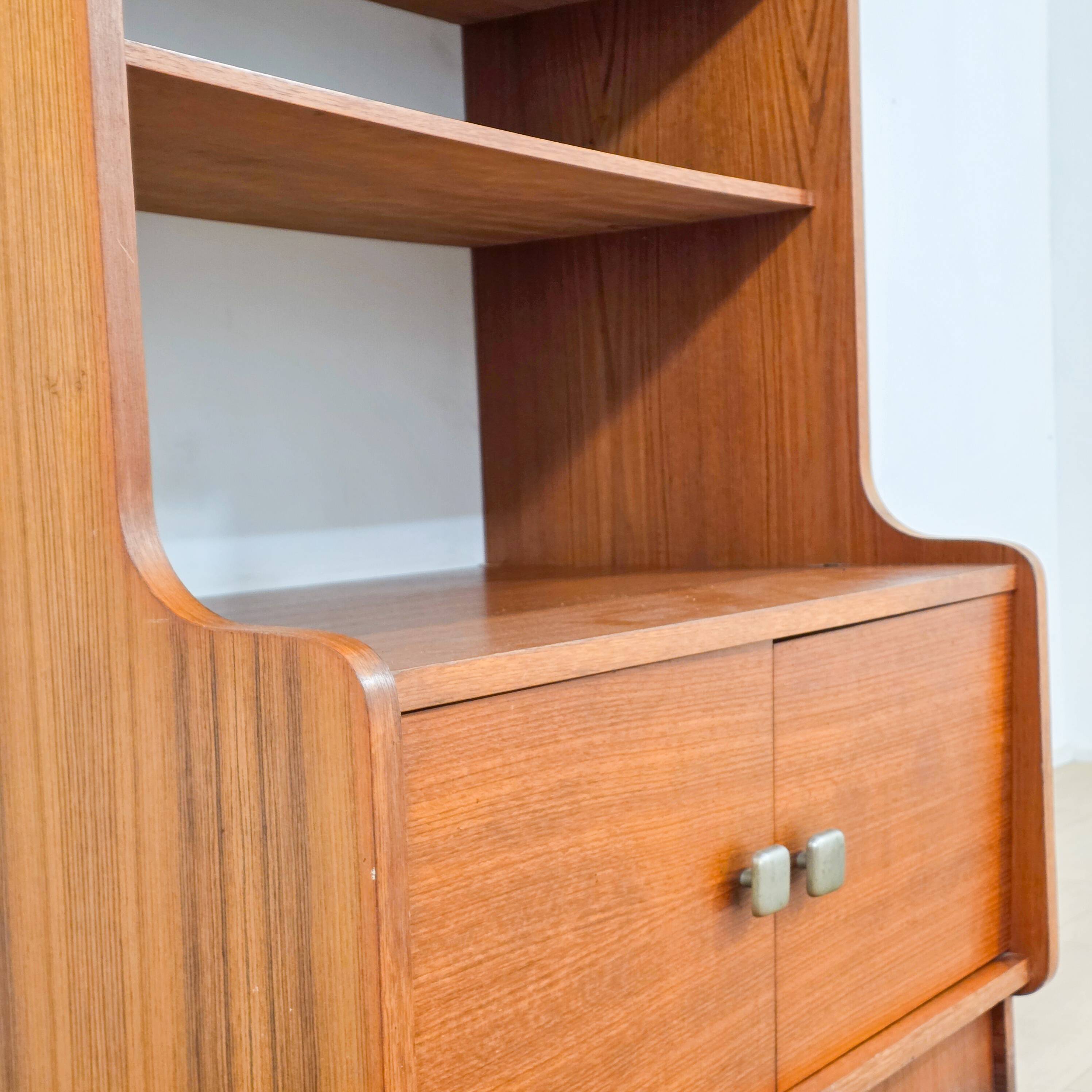 Scandinavian teak library from the 1970s