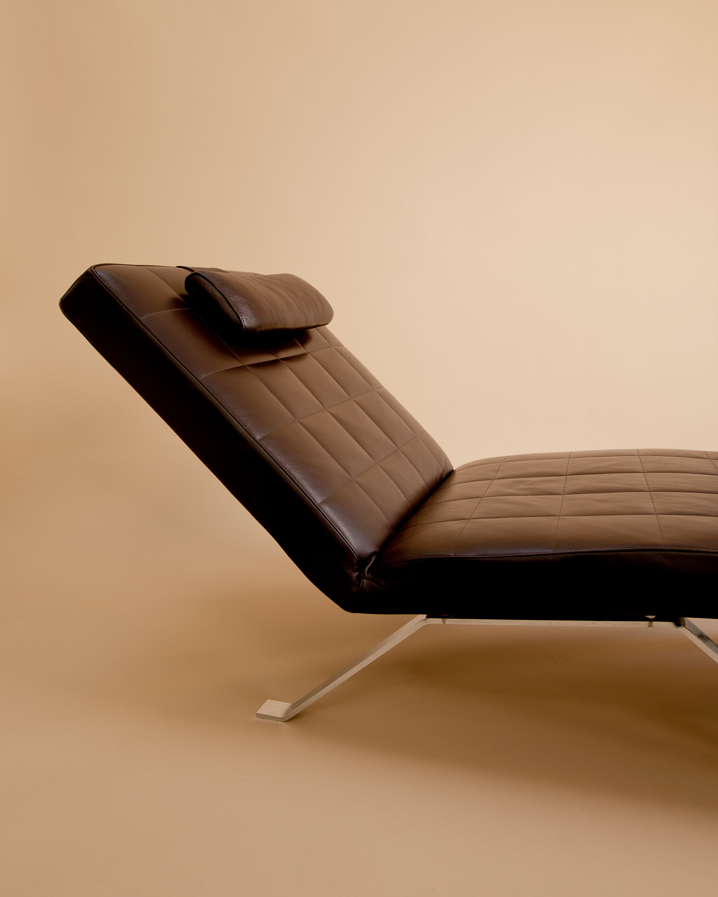 Meridian Roche Bobois brown leather