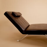 Meridian Roche Bobois brown leather