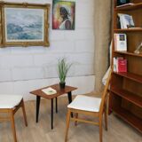 4 Scandinavian teak chairs 1960 Denmark