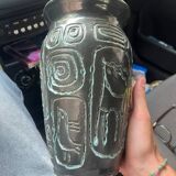 Pair of vintage mother-of-pearl sconces