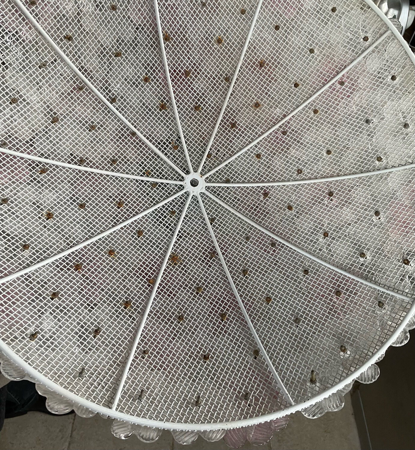 Murano glass ceiling light 53cm