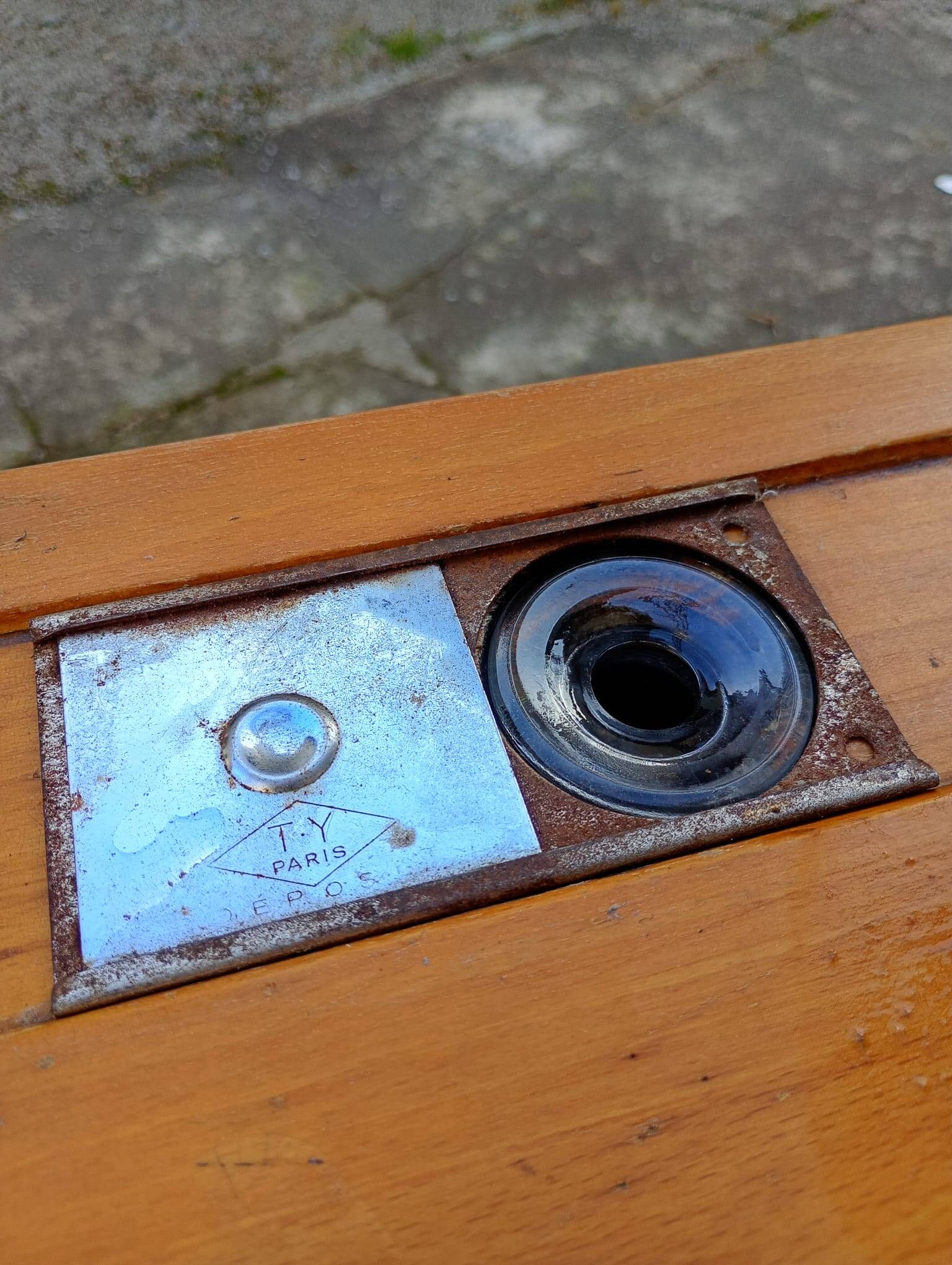Vintage school desk