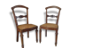 Paire de chaise ancienne cannée
