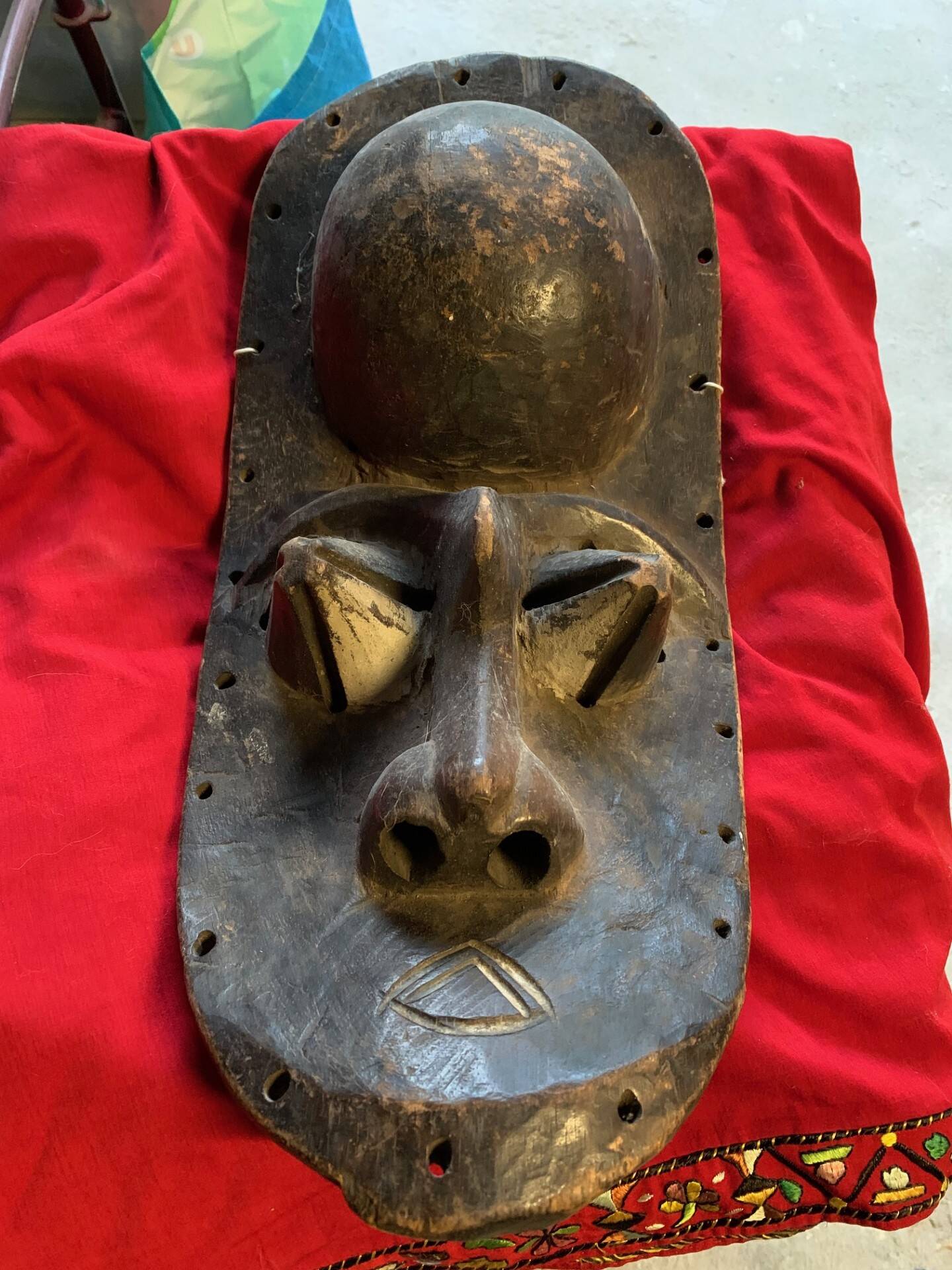 Kété Congo, Rare mask “Mkaj Ankalab