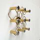 Vintage German wall lamp Hollywood Regency by Gaetano Sciolari for Leola, 1970s.