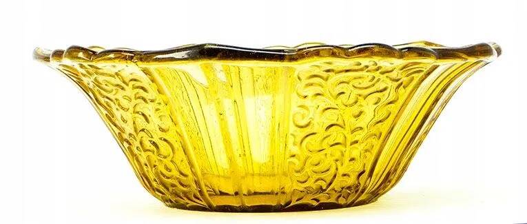 G8a art deco topaz large bowl 1930
